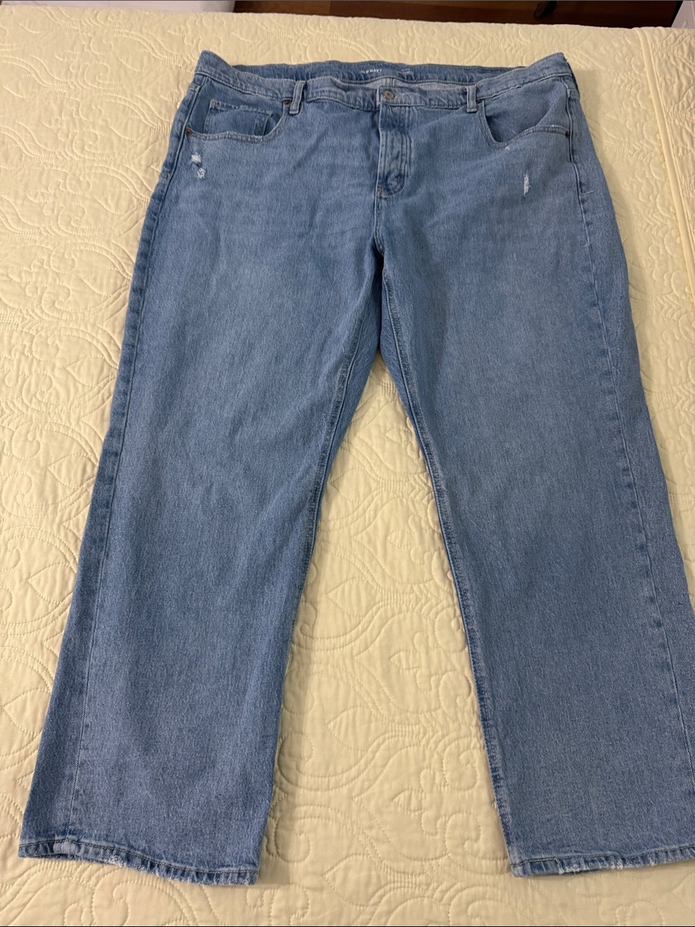 Old Navy Light Blue Straight Leg Jeans